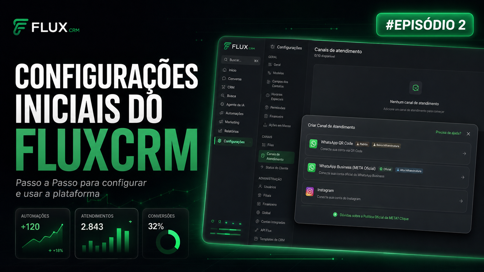 Treinamento FLUX CRM